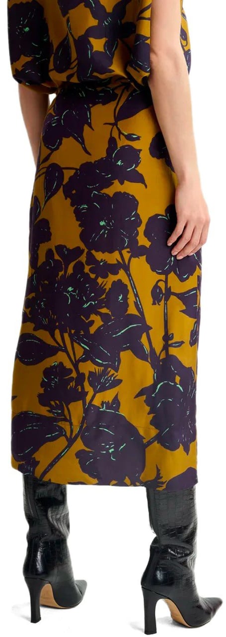 Essentiel Antwerp ESSENTIEL ANTWERP GLAVIA BRONZE SKIRT Bruin
