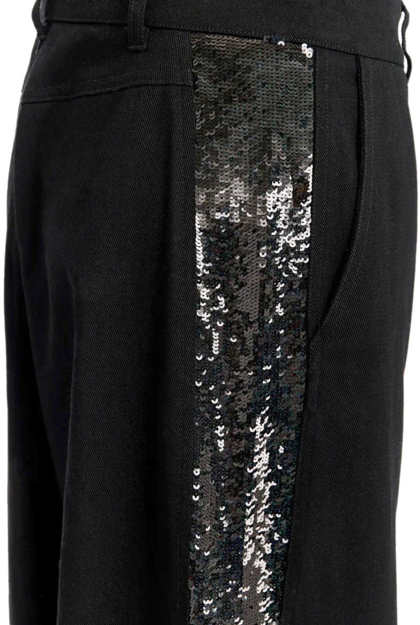 Essentiel Antwerp ESSENTIEL ANTWERP GORROR WIDE LEG PANTS Zwart