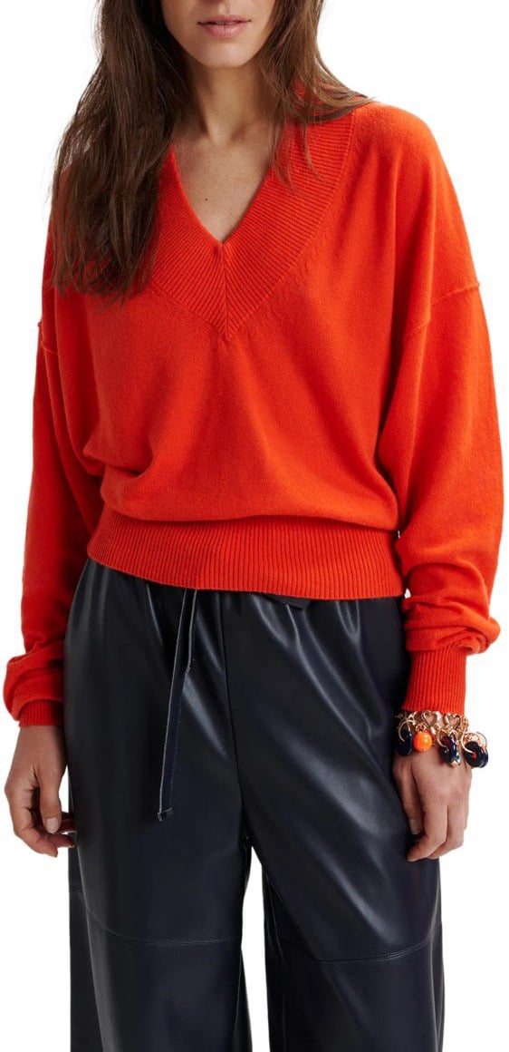 Essentiel Antwerp ESSENTIEL ANTWERP GECKO SWEATER Oranje
