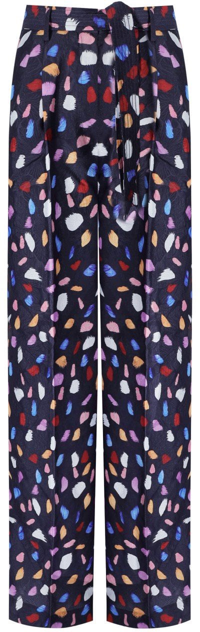 Essentiel Antwerp ESSENTIEL ANTWERP FRANKRIJK NAVY WIDE LEG PANTS Blauw