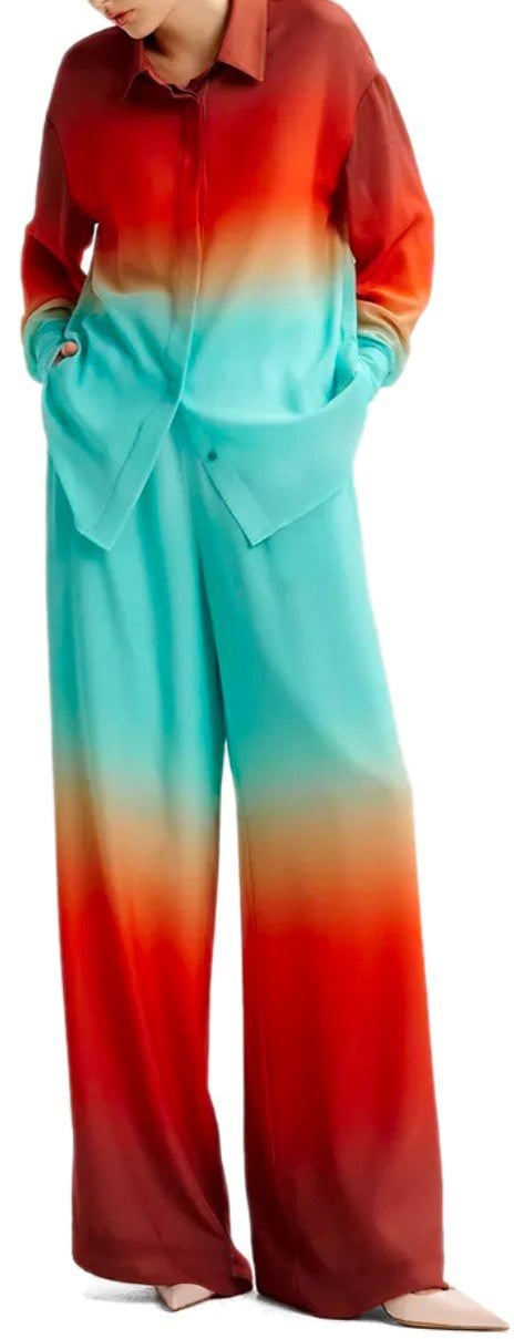 Essentiel Antwerp ESSENTIEL ANTWERP HEDEN TIE DYE SHIRT Oranje