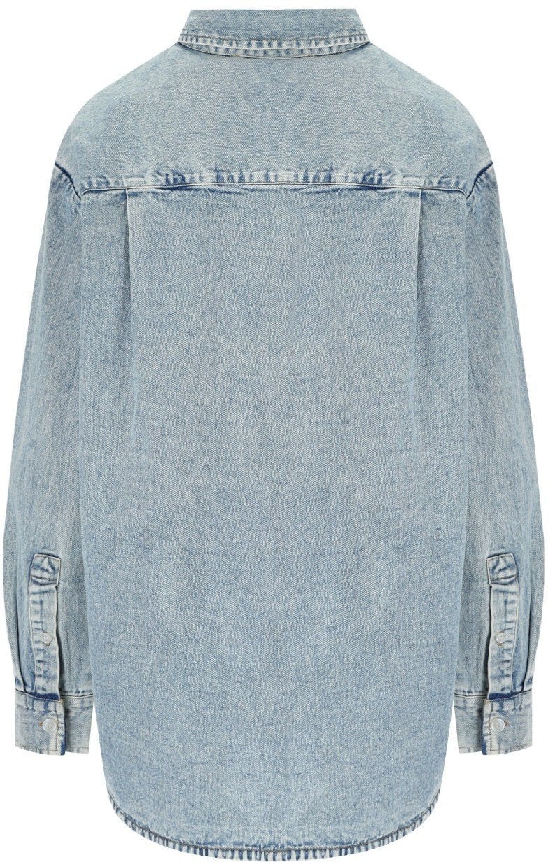 Essentiel Antwerp ESSENTIEL ANTWERP ICKSONVILLE DENIM SHIRT Lichtblauw