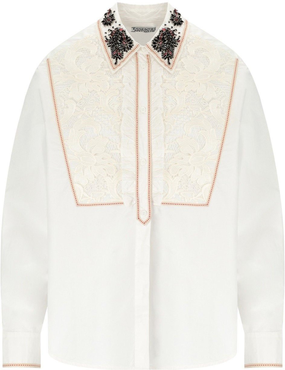 Essentiel Antwerp ESSENTIEL ANTWERP IOANNINA SHIRT Wit