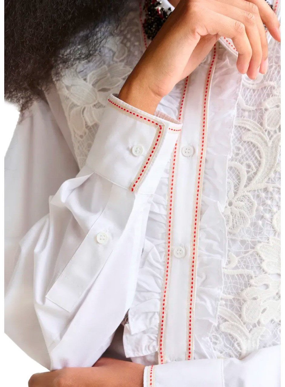 Essentiel Antwerp ESSENTIEL ANTWERP IOANNINA SHIRT Wit