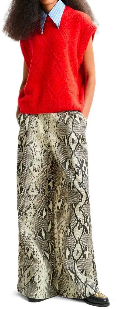 Essentiel Antwerp ESSENTIEL ANTWERP IMPORT KNITTED VEST Rood