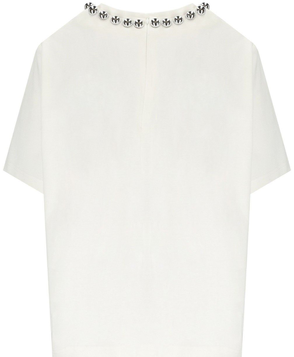Essentiel Antwerp ESSENTIEL ANTWERP INTENSO IVORY T-SHIRT Wit
