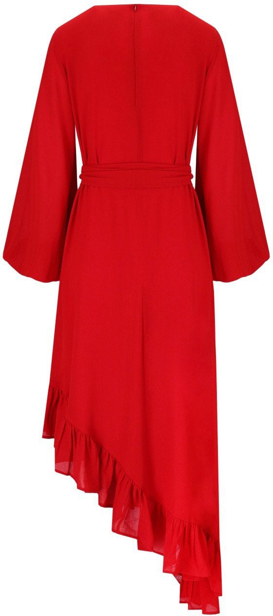 Essentiel Antwerp ESSENTIEL ANTWERP IFLOWER DRESS Rood