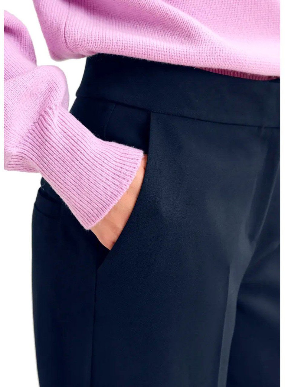 Essentiel Antwerp ESSENTIEL ANTWERP IMO NAVY CROPPED TROUSERS Blauw