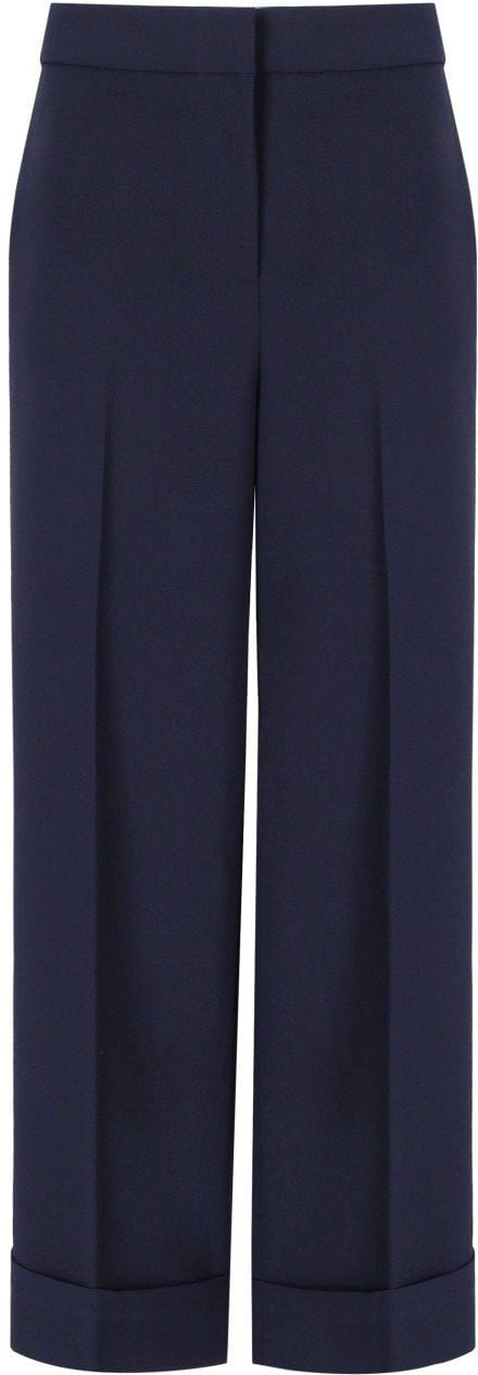 Essentiel Antwerp ESSENTIEL ANTWERP IMO NAVY CROPPED TROUSERS Blauw