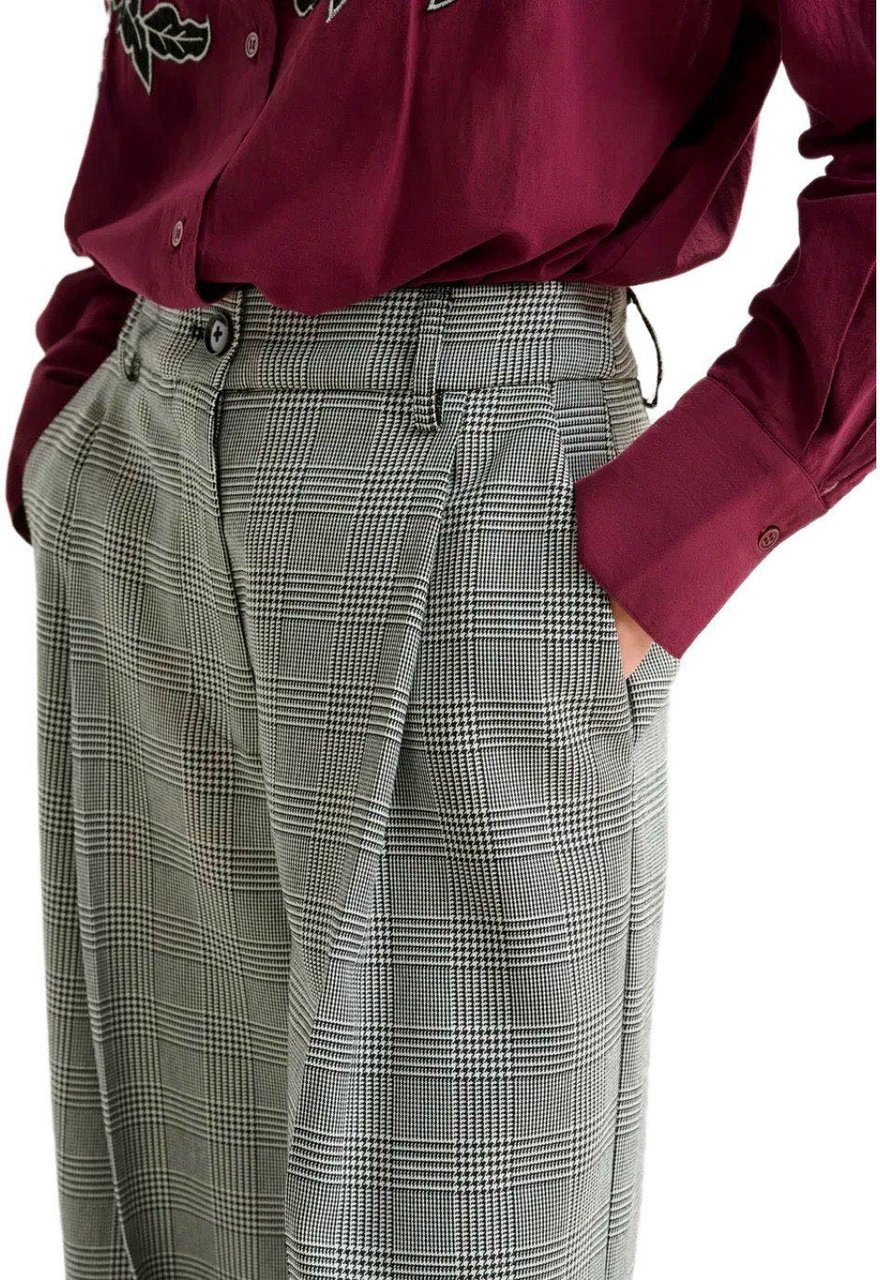 Essentiel Antwerp ESSENTIEL ANTWERP INVEST GREY WIDE LEG PANTS Divers