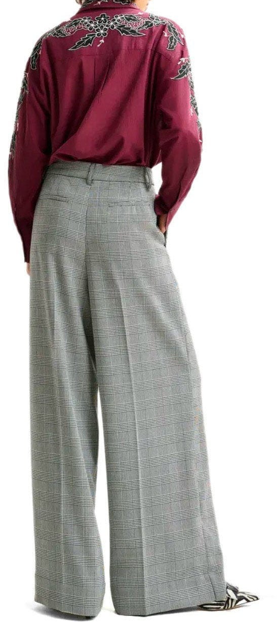 Essentiel Antwerp ESSENTIEL ANTWERP INVEST GREY WIDE LEG PANTS Divers