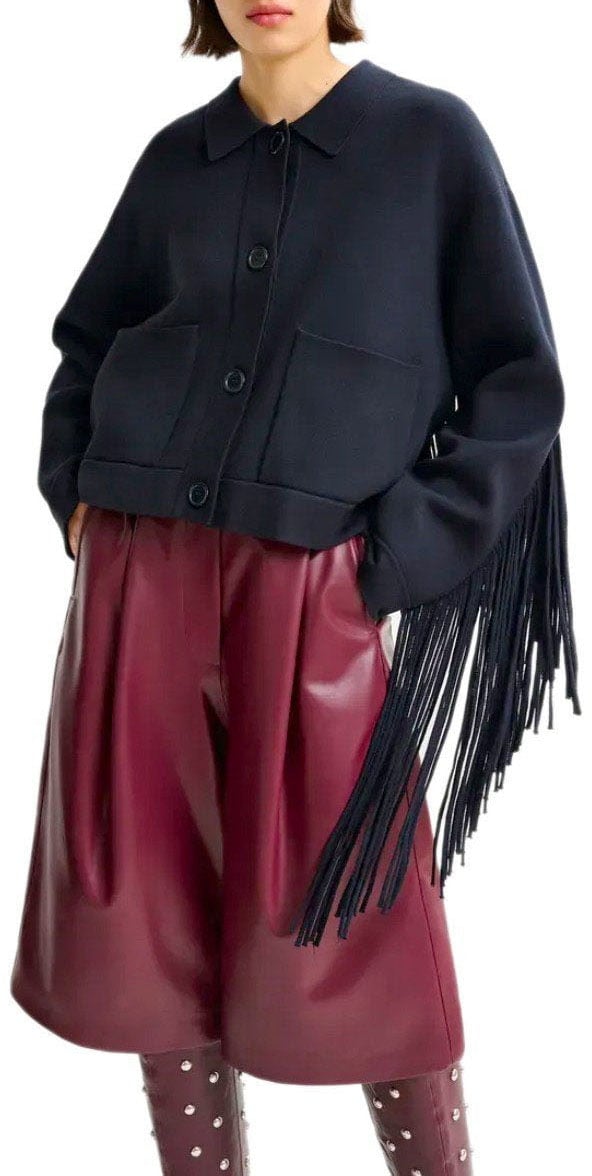 Essentiel Antwerp ESSENTIEL ANTWERP ISTERN NAVY CARDIGAN Blauw