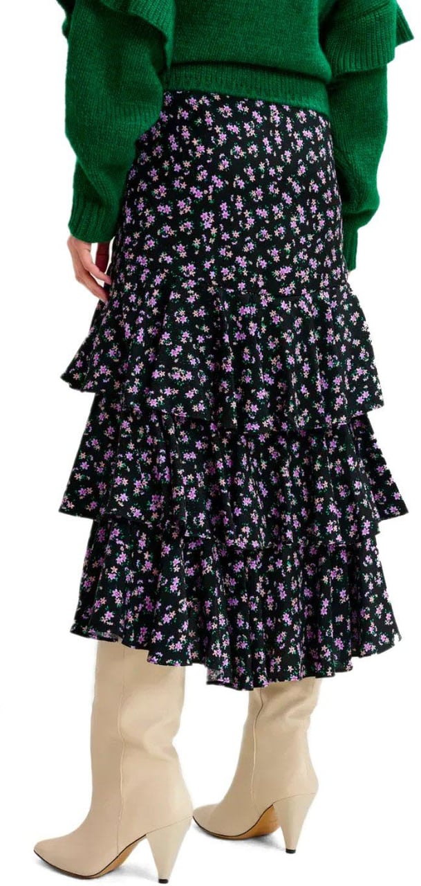 Essentiel Antwerp ESSENTIEL ANTWERP MIDI ILANA ROCK Zwart