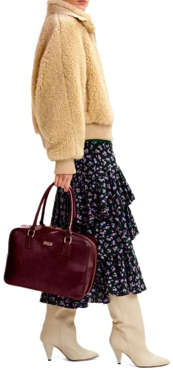 Essentiel Antwerp ESSENTIEL ANTWERP MIDI ILANA ROCK Zwart