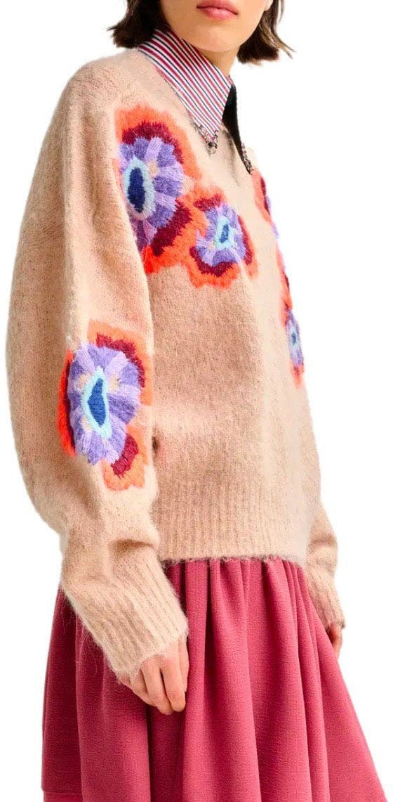 Essentiel Antwerp ESSENTIEL ANTWERP IMPOSSIBILE1 CREWNECK SWEATER Roze