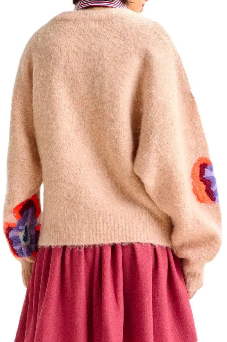 Essentiel Antwerp ESSENTIEL ANTWERP IMPOSSIBILE1 CREWNECK SWEATER Roze