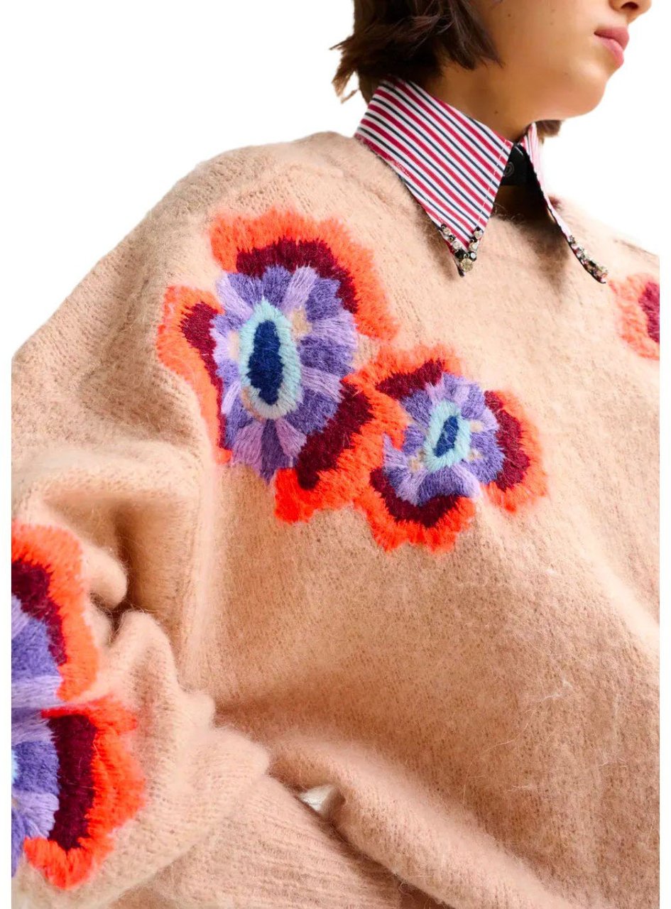 Essentiel Antwerp ESSENTIEL ANTWERP IMPOSSIBILE1 CREWNECK SWEATER Roze