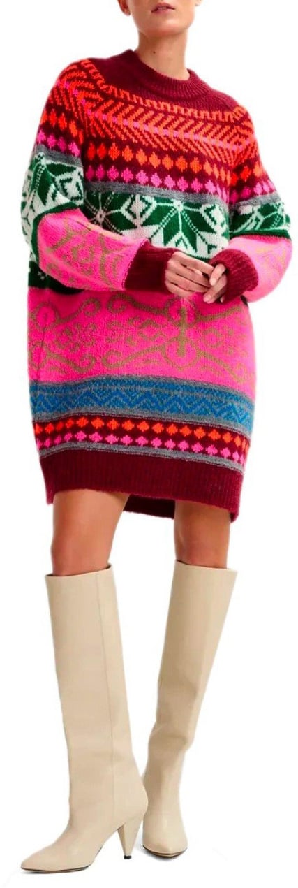 Essentiel Antwerp ESSENTIEL ANTWERP ICON MULTICOLORED DRESS Divers