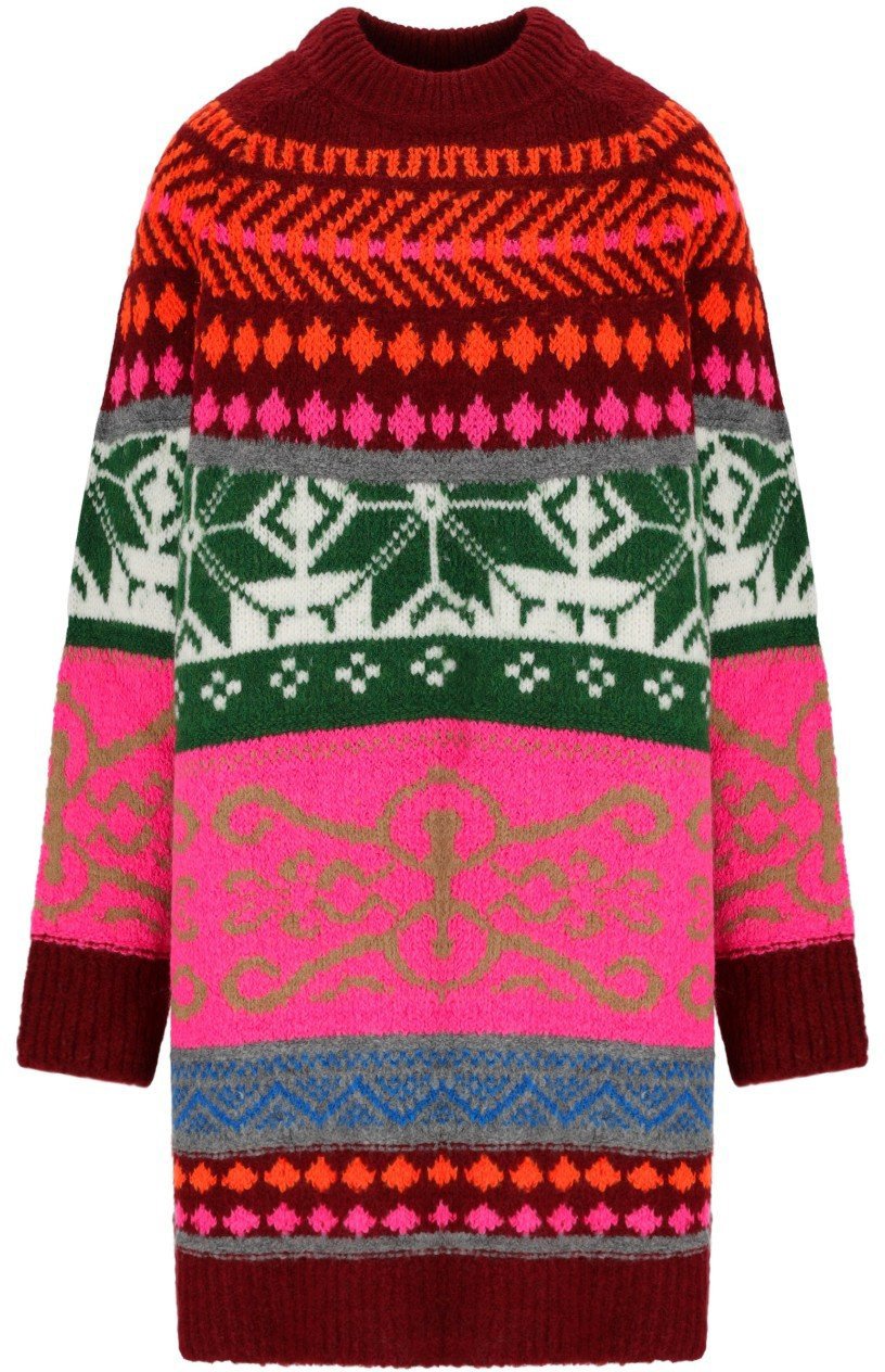 Essentiel Antwerp ESSENTIEL ANTWERP ICON MULTICOLORED DRESS Divers