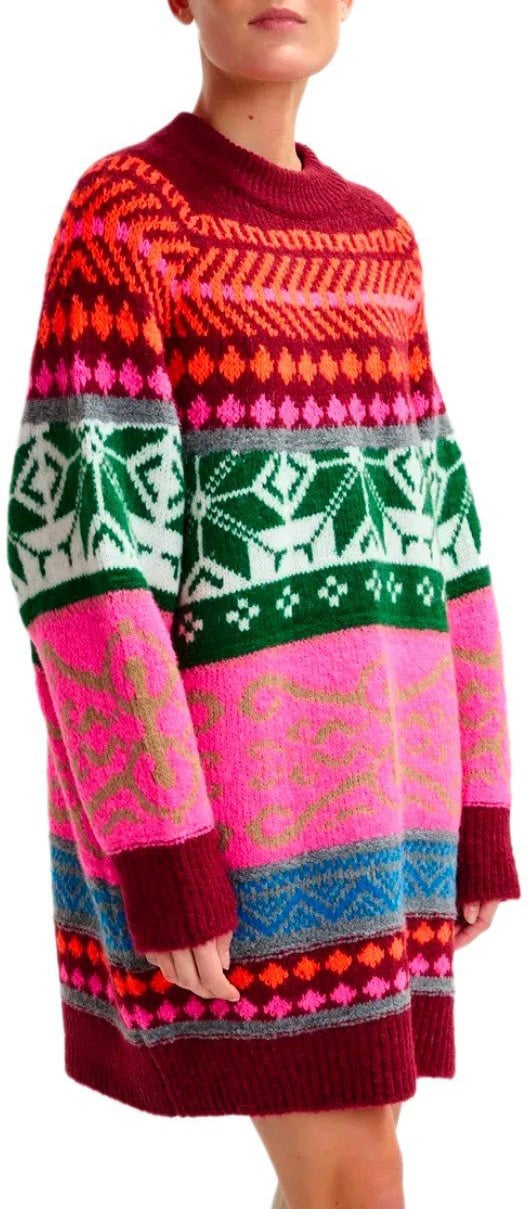 Essentiel Antwerp ESSENTIEL ANTWERP ICON MULTICOLORED DRESS Divers