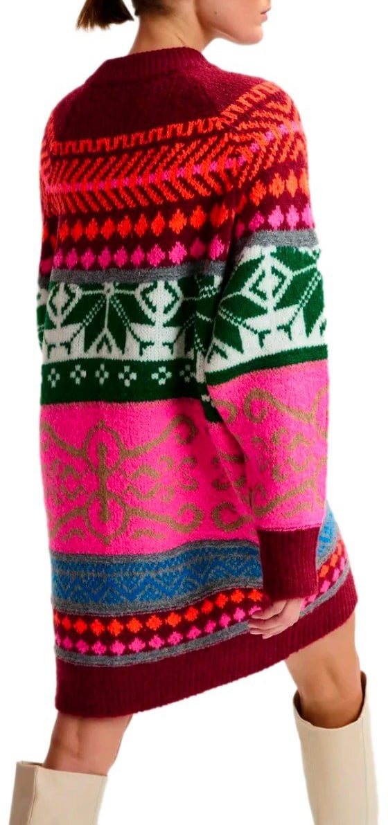 Essentiel Antwerp ESSENTIEL ANTWERP ICON MULTICOLORED DRESS Divers