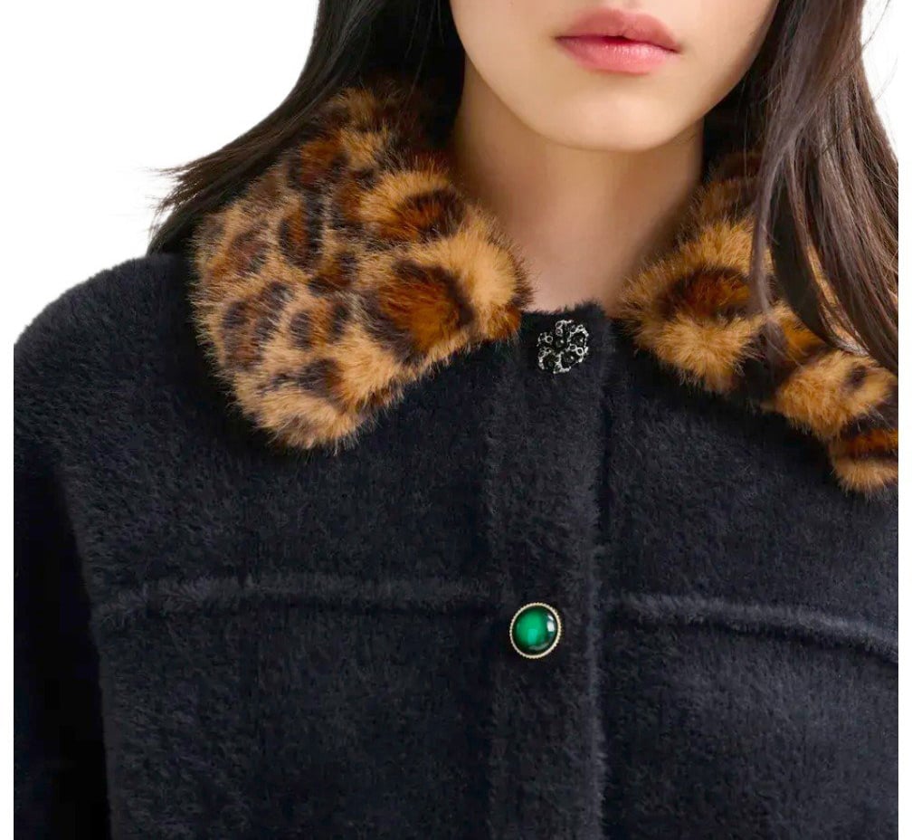 Essentiel Antwerp ESSENTIEL ANTWERP INTENTION CARDIGAN Zwart