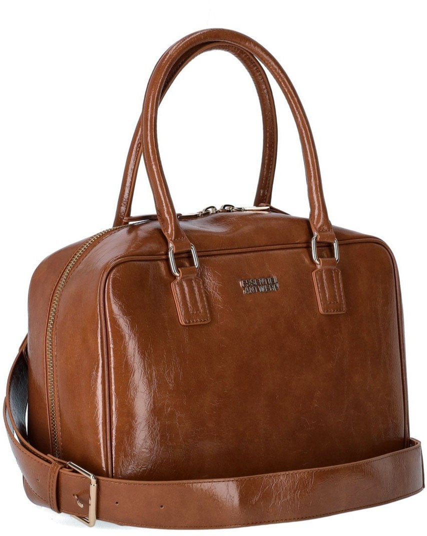 Essentiel Antwerp ESSENTIEL ANTWERP IREMY CINNAMON HANDBAG Bruin