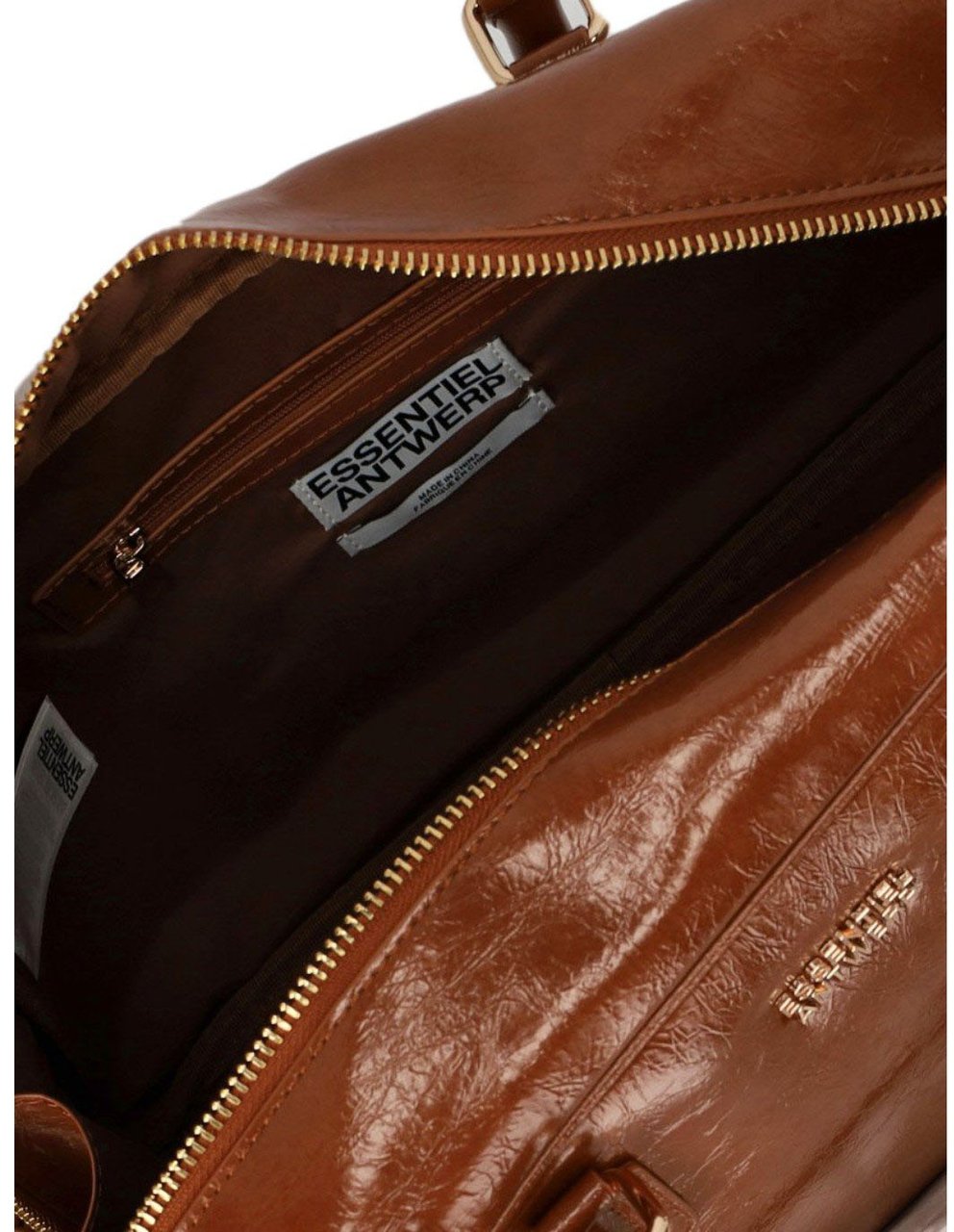 Essentiel Antwerp ESSENTIEL ANTWERP IREMY CINNAMON HANDBAG Bruin