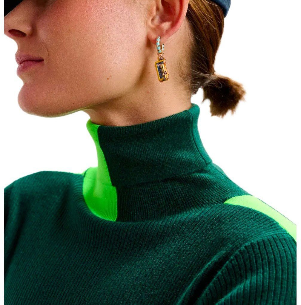 Essentiel Antwerp ESSENTIEL ANTWERP ILIFE LIGHT BLUE EARRINGS Lichtblauw