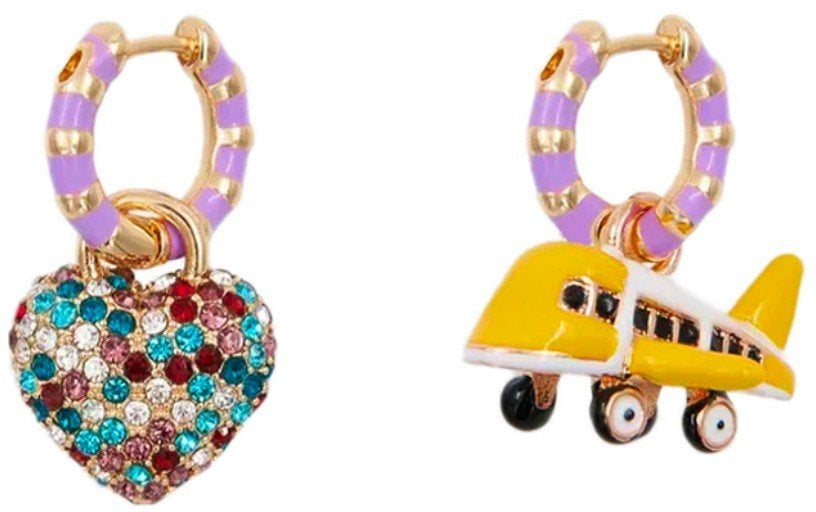 Essentiel Antwerp ESSENTIEL ANTWERP IRNAUD LILAC EARRINGS Paars