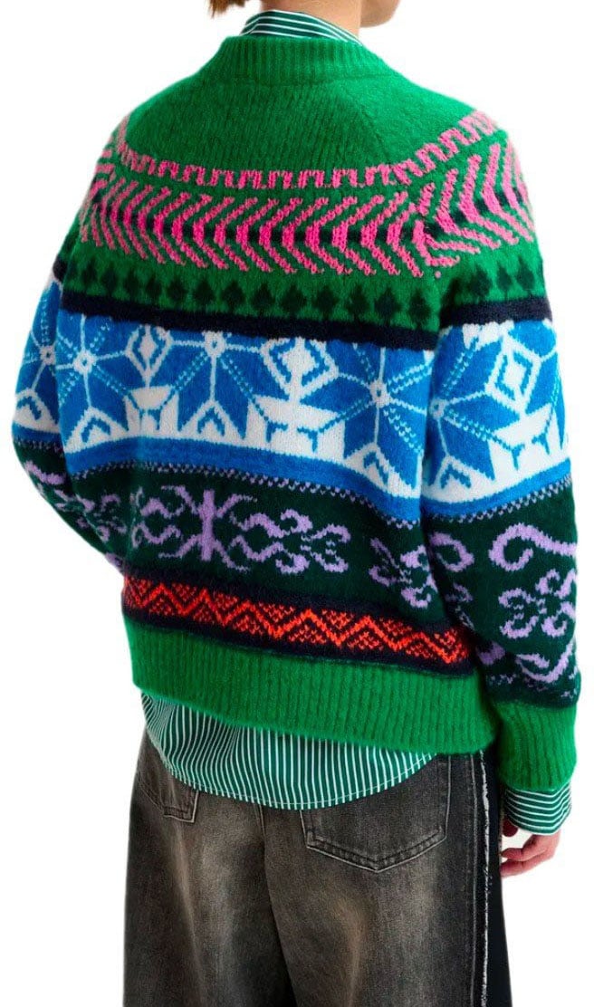 Essentiel Antwerp ESSENTIEL ANTWERP IRELANDO CREWNECK SWEATER Groen