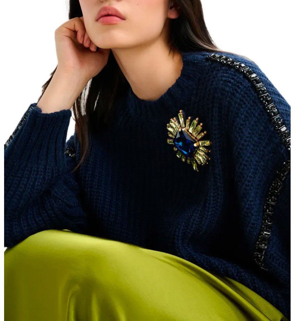Essentiel Antwerp ESSENTIEL ANTWERP ITIME BROOCH Blauw