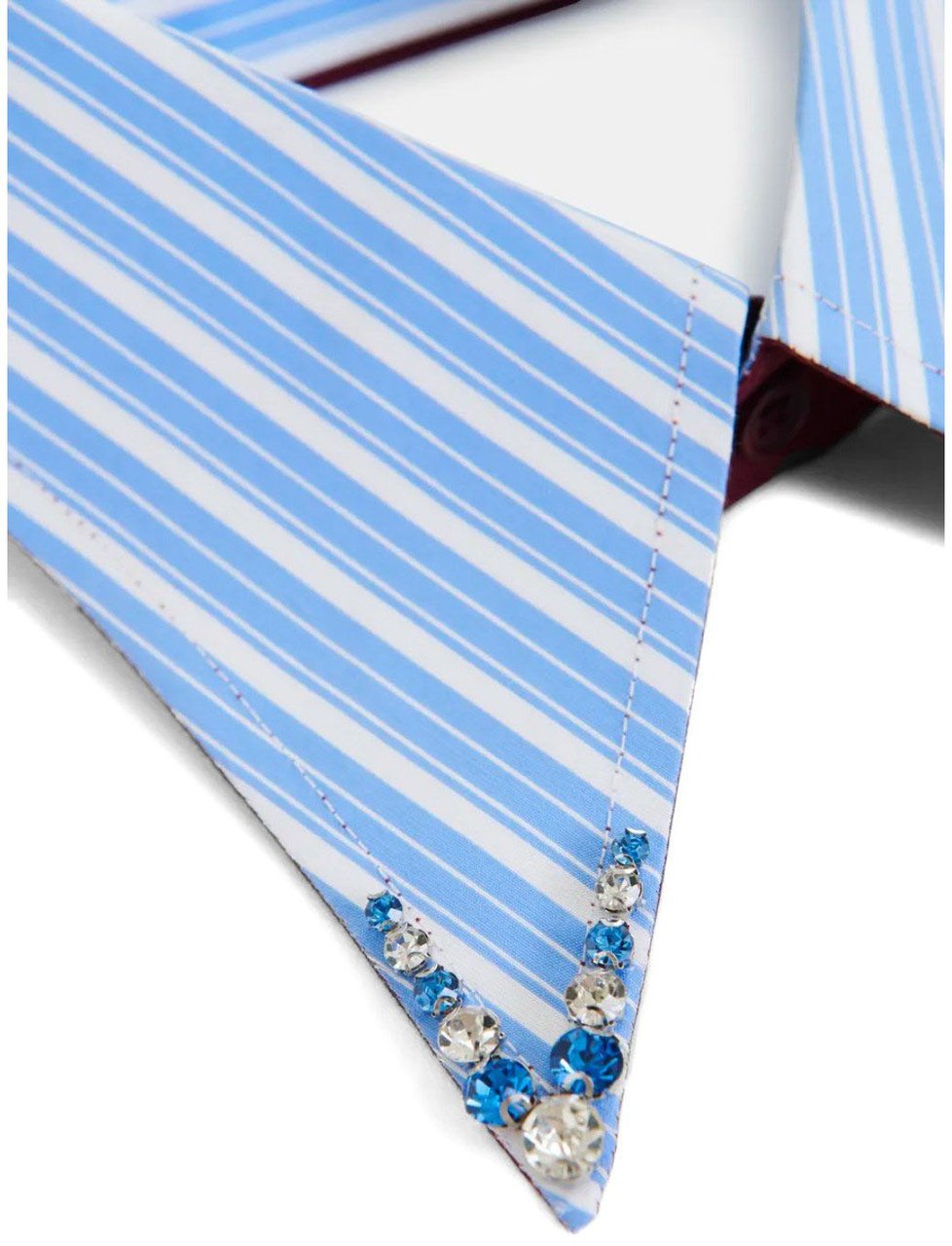 Essentiel Antwerp ESSENTIEL ANTWERP IPLAIN LIGHT BLUE COLLAR Lichtblauw