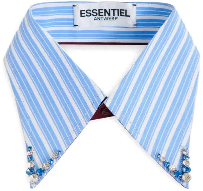 Essentiel Antwerp ESSENTIEL ANTWERP IPLAIN LIGHT BLUE COLLAR Lichtblauw