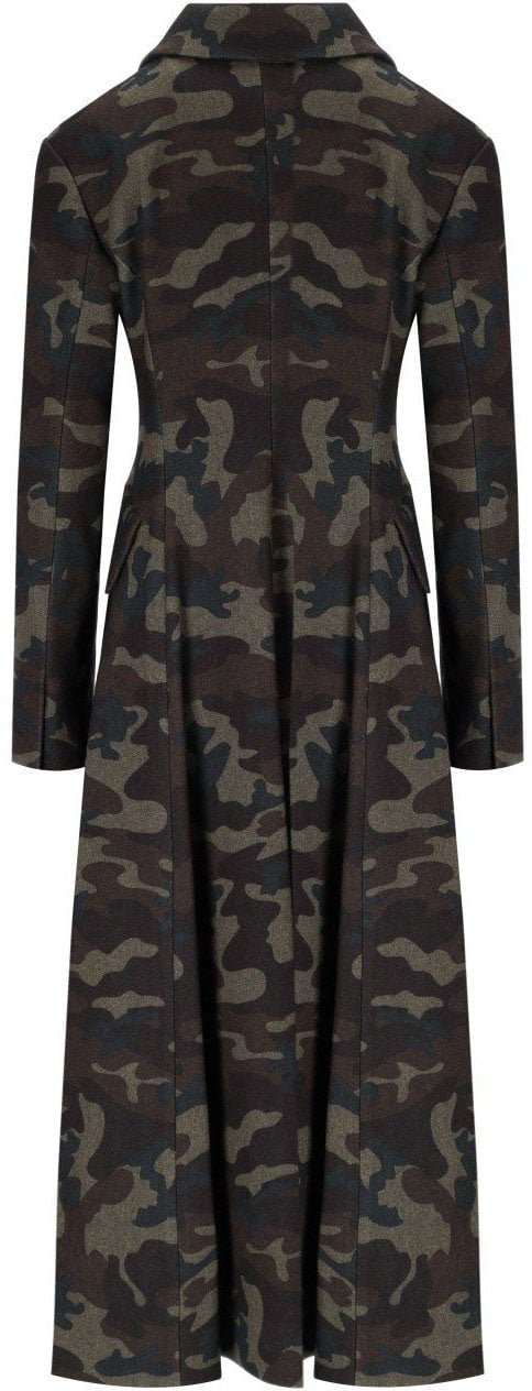 Essentiel Antwerp ESSENTIEL ANTWERP IPANEMA CAMOUFLAGE COAT Groen