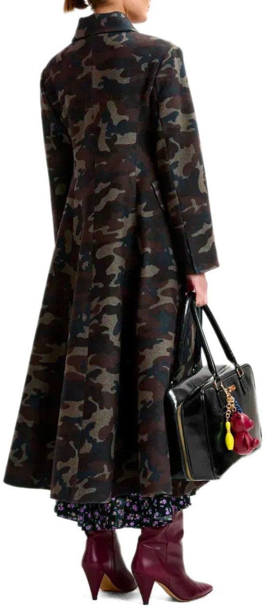 Essentiel Antwerp ESSENTIEL ANTWERP IPANEMA CAMOUFLAGE COAT Groen