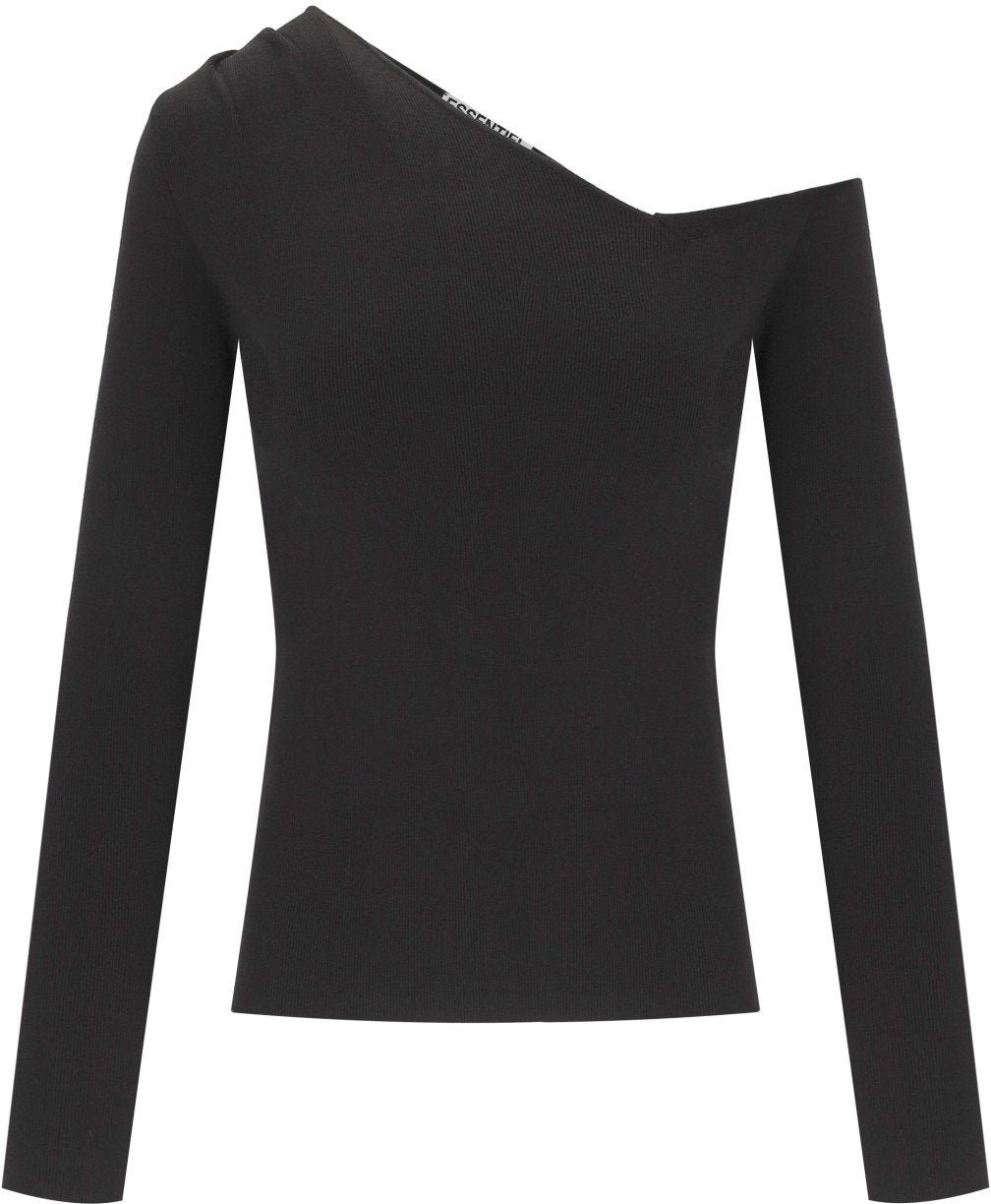 Essentiel Antwerp ESSENTIEL ANTWERP IMERIC TOP Zwart