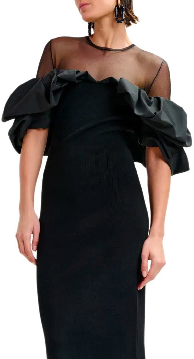 Essentiel Antwerp ESSENTIEL ANTWERP ISATIS DRESS Zwart