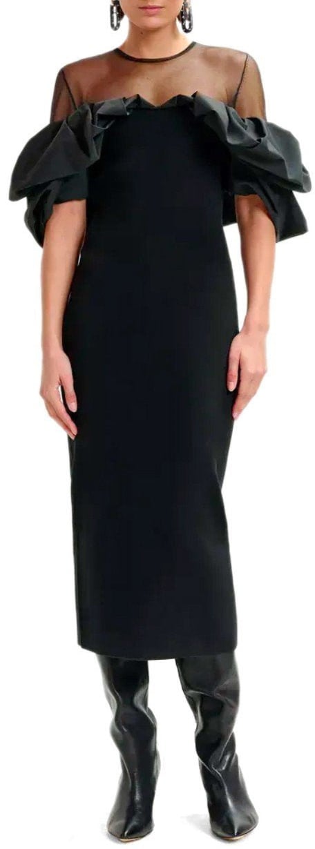 Essentiel Antwerp ESSENTIEL ANTWERP ISATIS DRESS Zwart