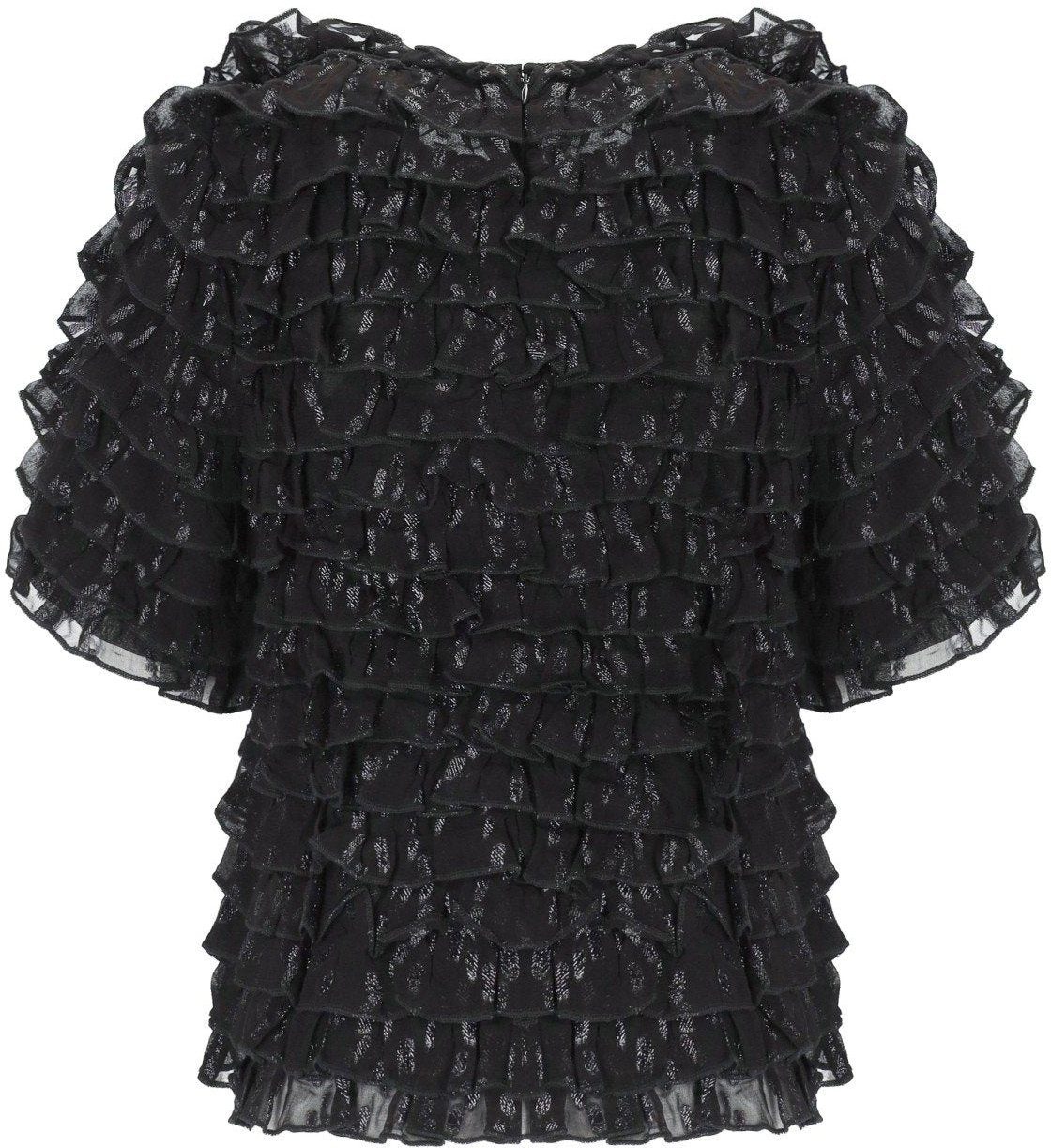 Essentiel Antwerp ESSENTIEL ANTWERP INCARVILLEA ZWART TOP Zwart