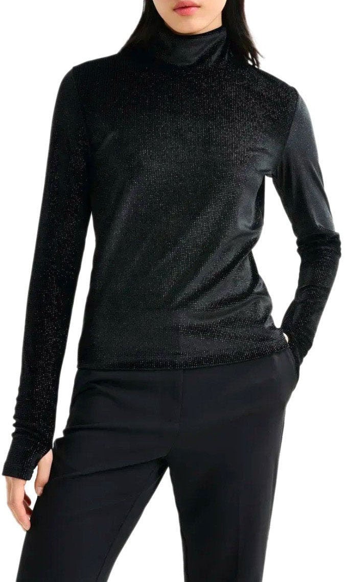 Essentiel Antwerp ESSENTIEL ANTWERP INDIENNE TOP Zwart