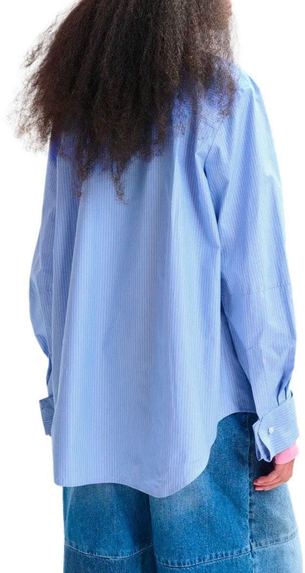 Essentiel Antwerp ESSENTIEL ANTWERP JUF LIGHT BLUE SHIRT Lichtblauw