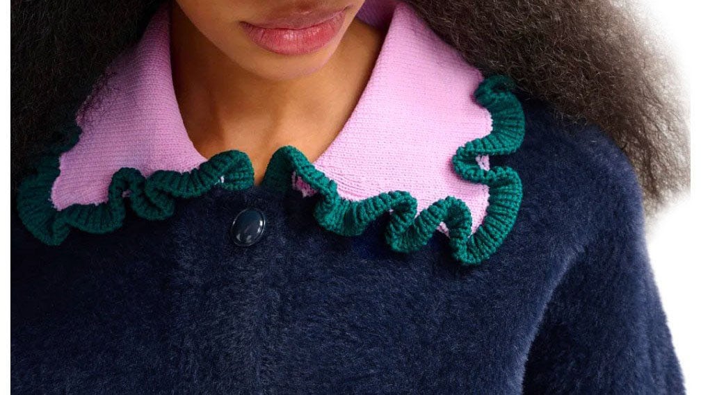 Essentiel Antwerp ESSENTIEL JARDENER CARDIGAN Blauw