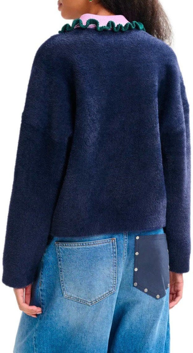 Essentiel Antwerp ESSENTIEL JARDENER CARDIGAN Blauw