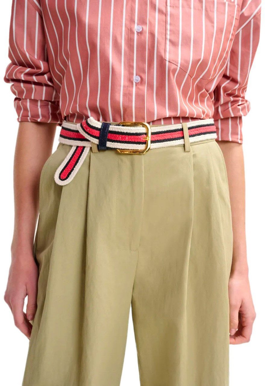 Essentiel Antwerp ESSENTIEL ANTWERP JAMMER WIDE LEG TROUSERS Beige