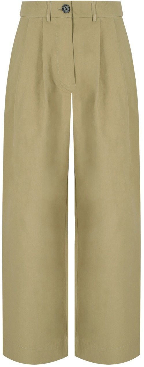 Essentiel Antwerp ESSENTIEL ANTWERP JAMMER WIDE LEG TROUSERS Beige
