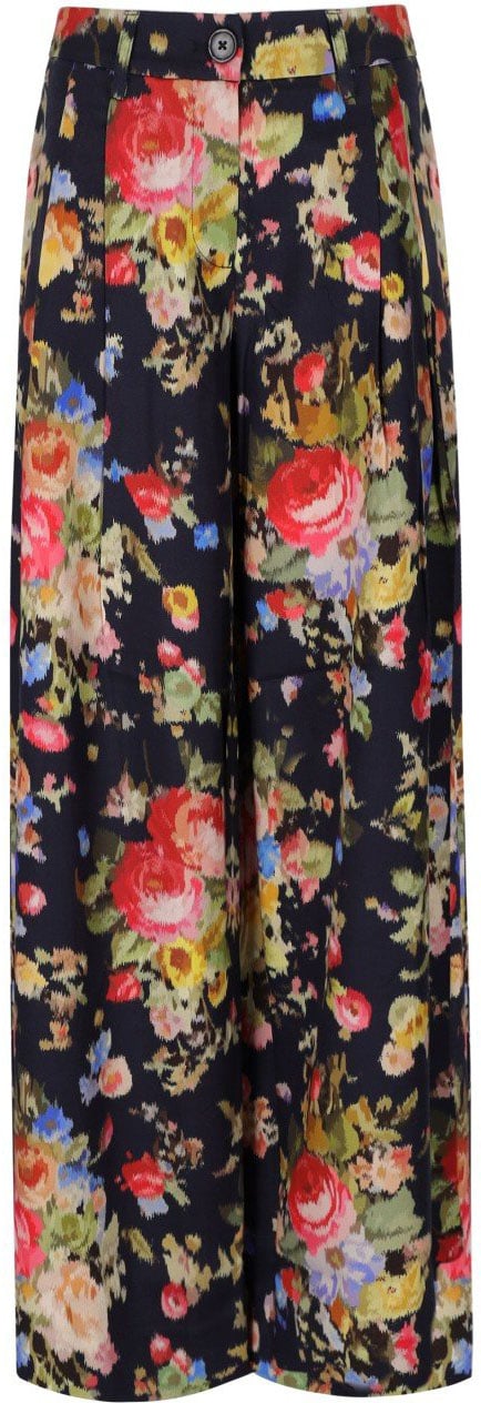 Essentiel Antwerp ESSENTIEL ANTWERP JAZZY WIDE LEG TROUSERS Blauw