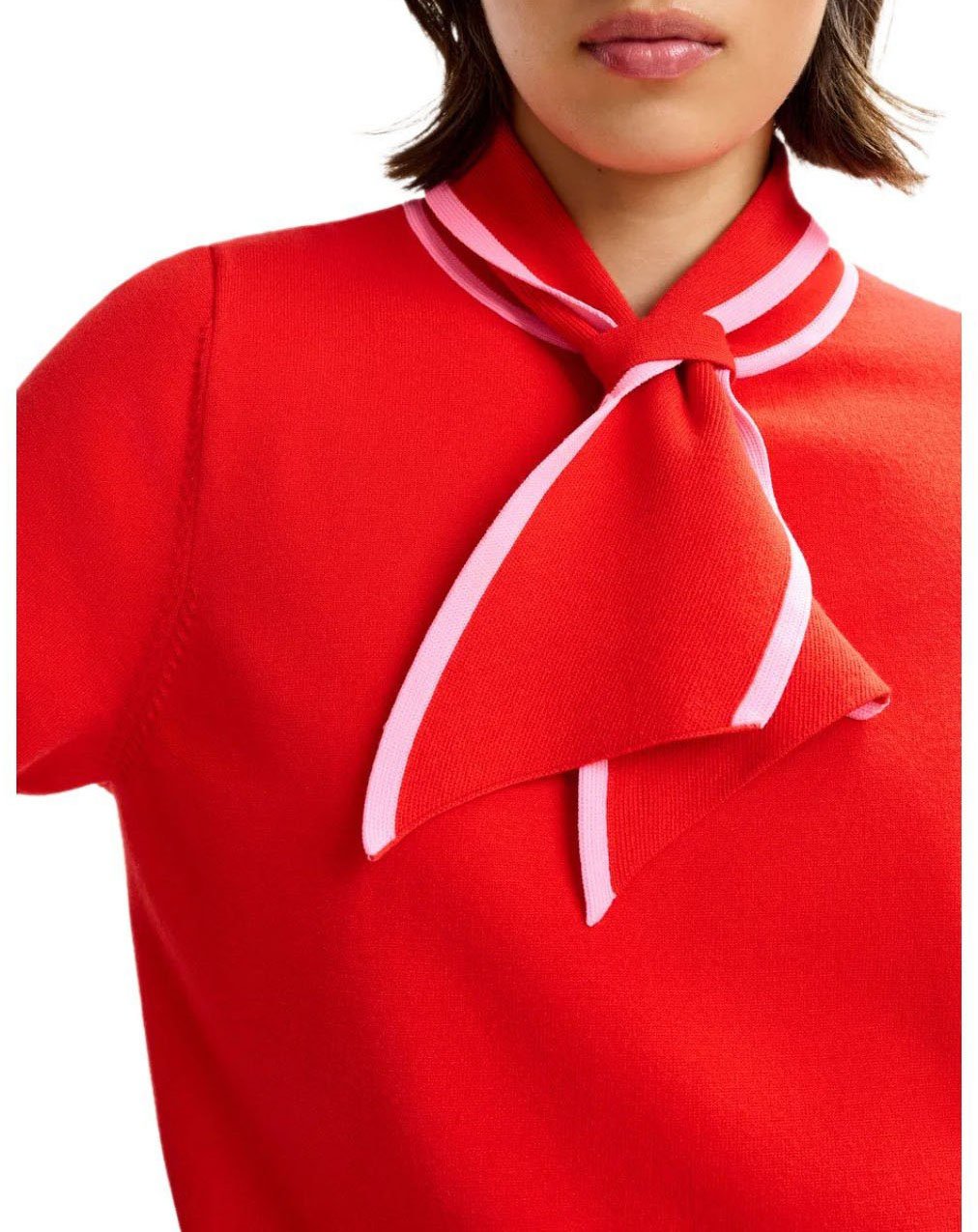 Essentiel Antwerp ESSENTIEL ANTWERP JONDA POLO SHIRT Rood