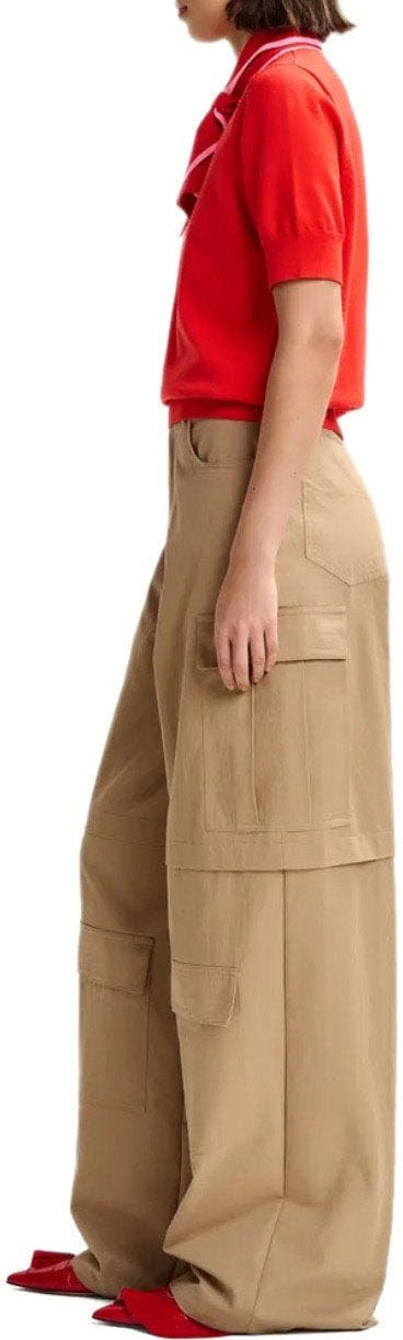 Essentiel Antwerp ESSENTIEL ANTWERP JONDA POLO SHIRT Rood