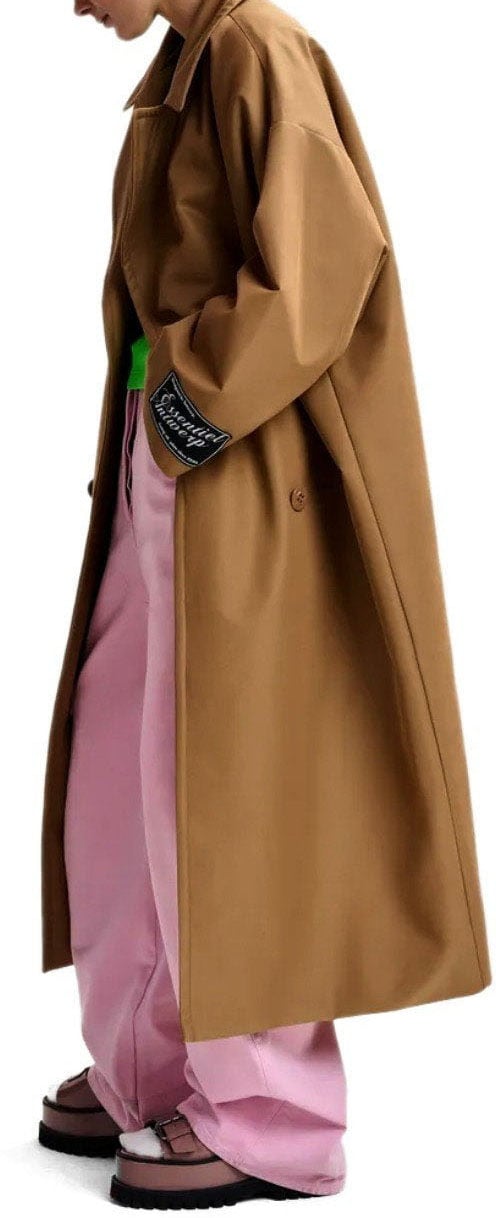 Essentiel Antwerp ESSENTIEL ANTWERP JOSJE TRENCH COAT Bruin
